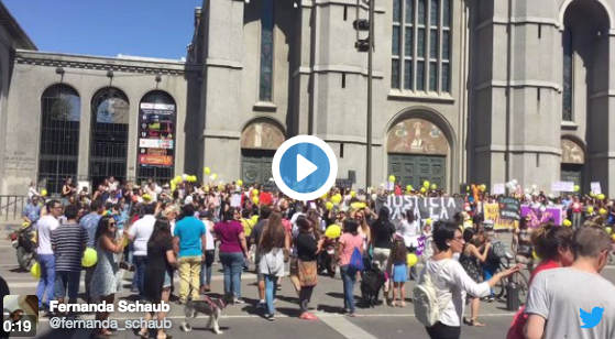 VIDEOS | #JusticiaParaAntonia: La marcha que pide justicia en casos de violencia en el pololeo