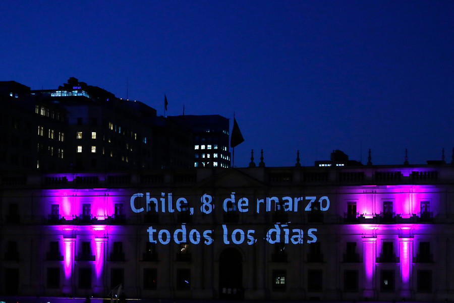 FOTOS | Las mejores imágenes que dejó la marcha por el Día Internacional de la Mujer en Chile