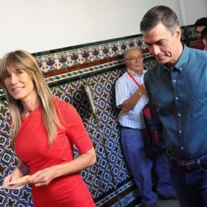 Pedro Sánchez esposa