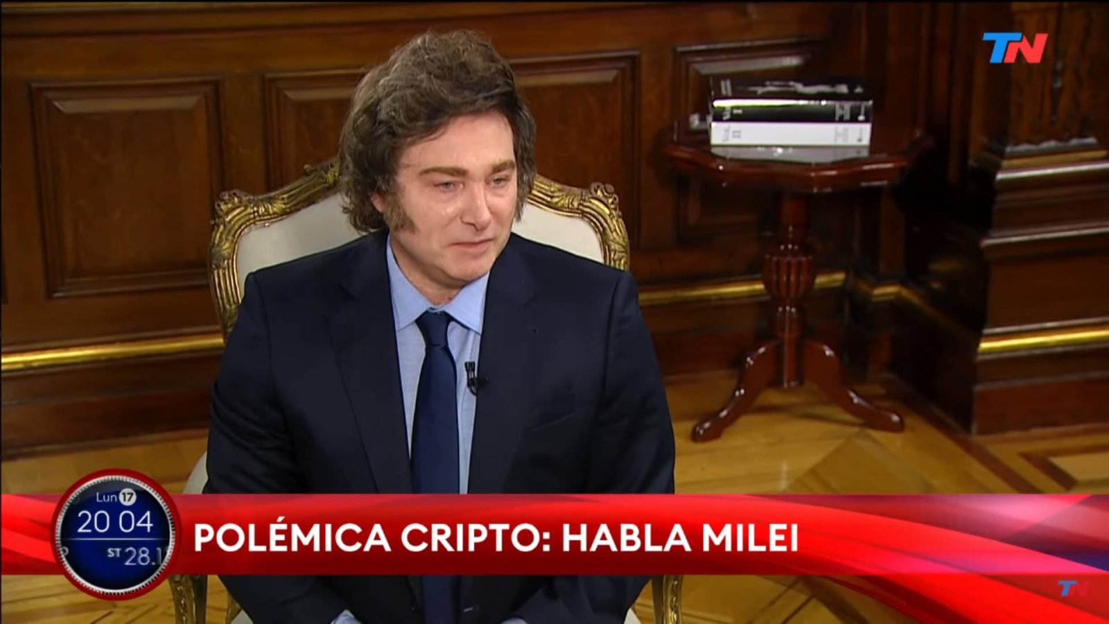 Javier Milei se desligó de escándalo por criptomoneda y criticó a los afectados: 